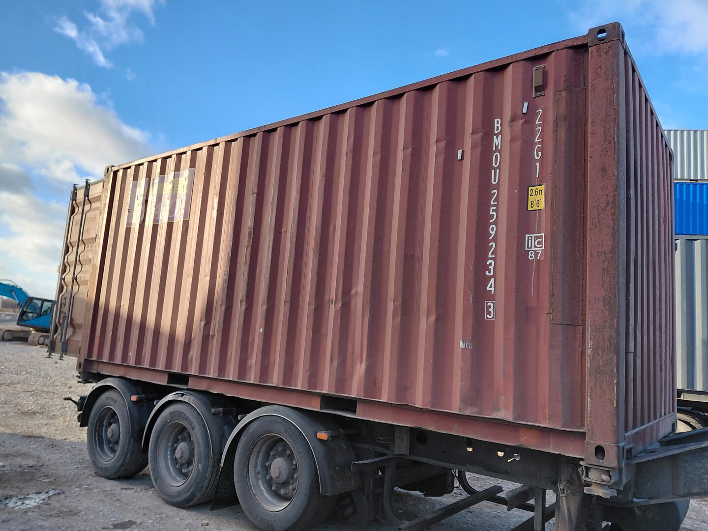 Морской контейнер BMOU2592343