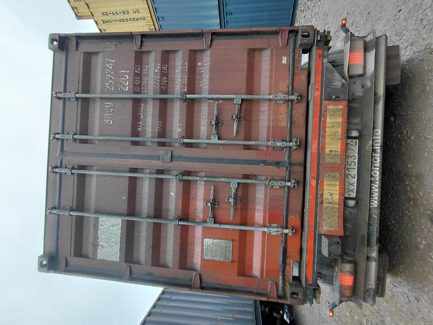 Морской контейнер BMOU2592472