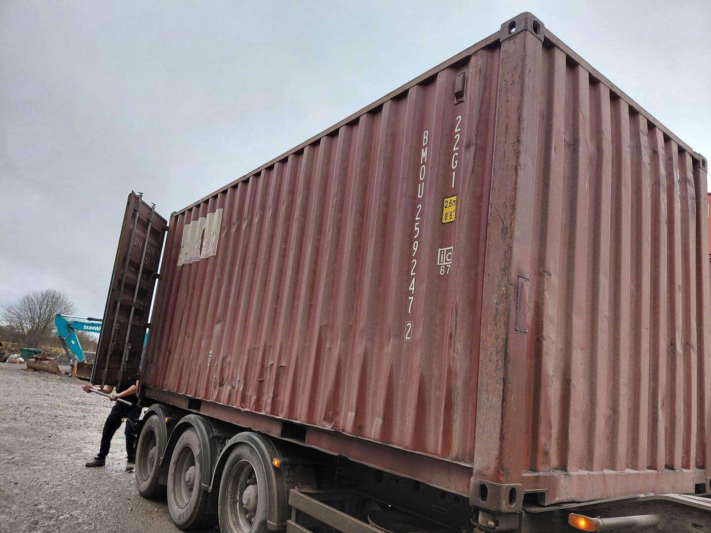 Морской контейнер BMOU2592472