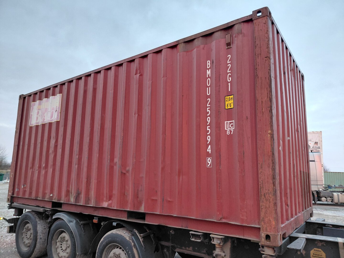 Морской контейнер BMOU2595949