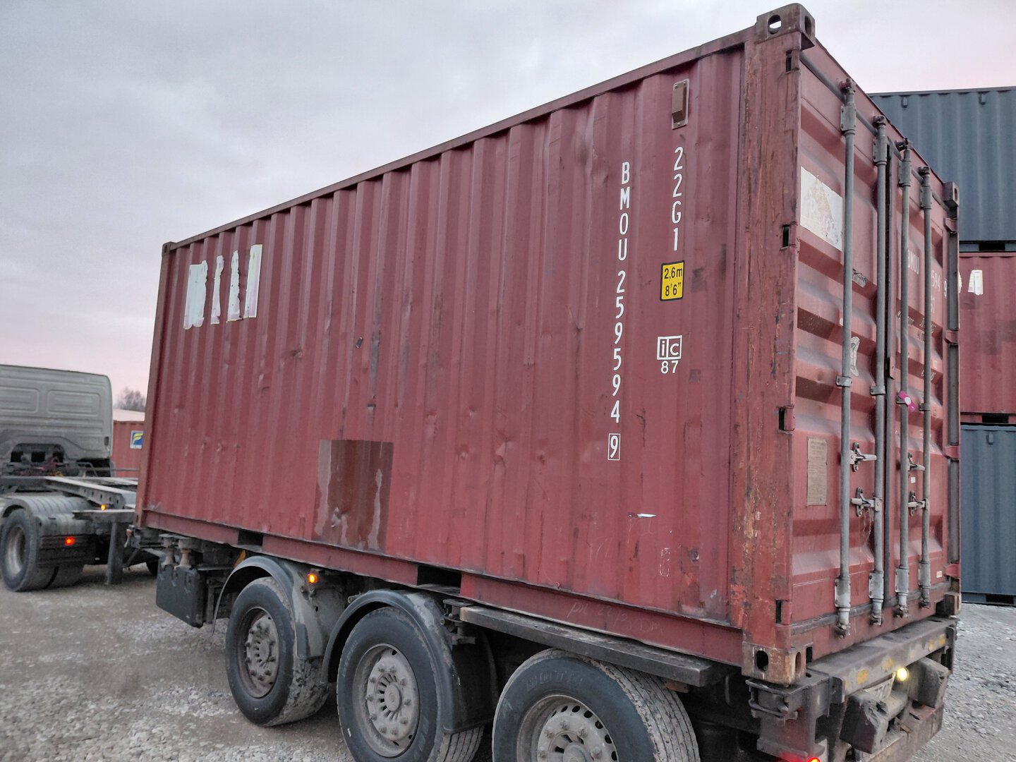 Морской контейнер BMOU2595949