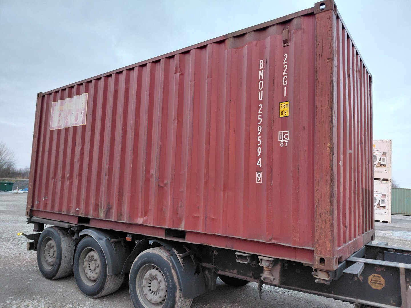 Морской контейнер BMOU2595949