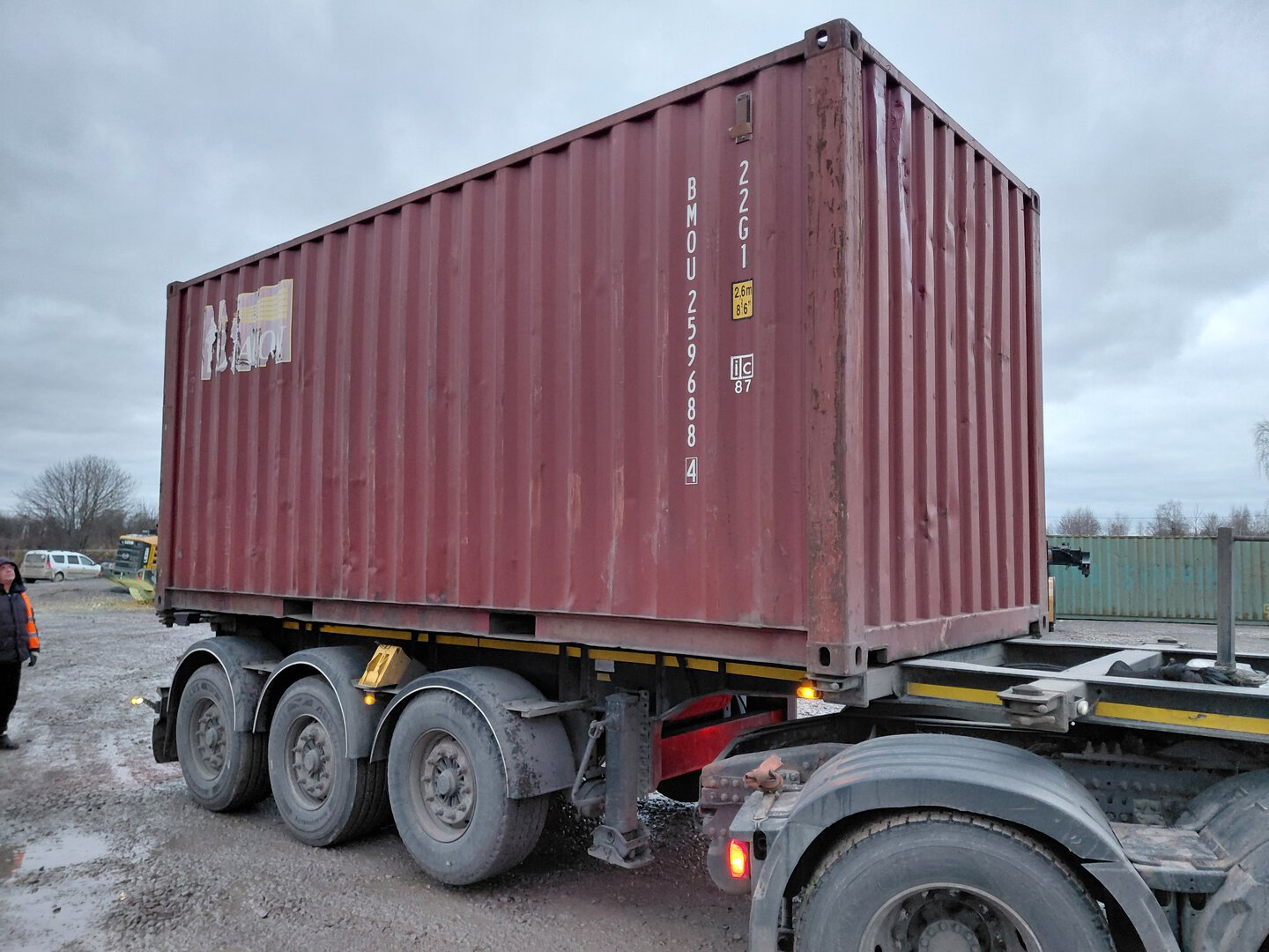 Морской контейнер BMOU2596884