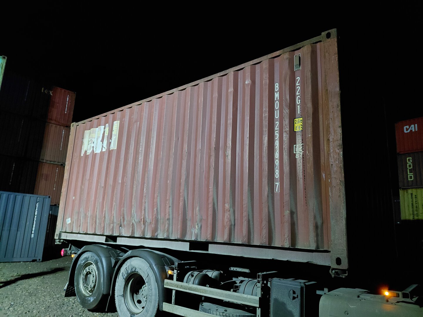 Морской контейнер BMOU2596987