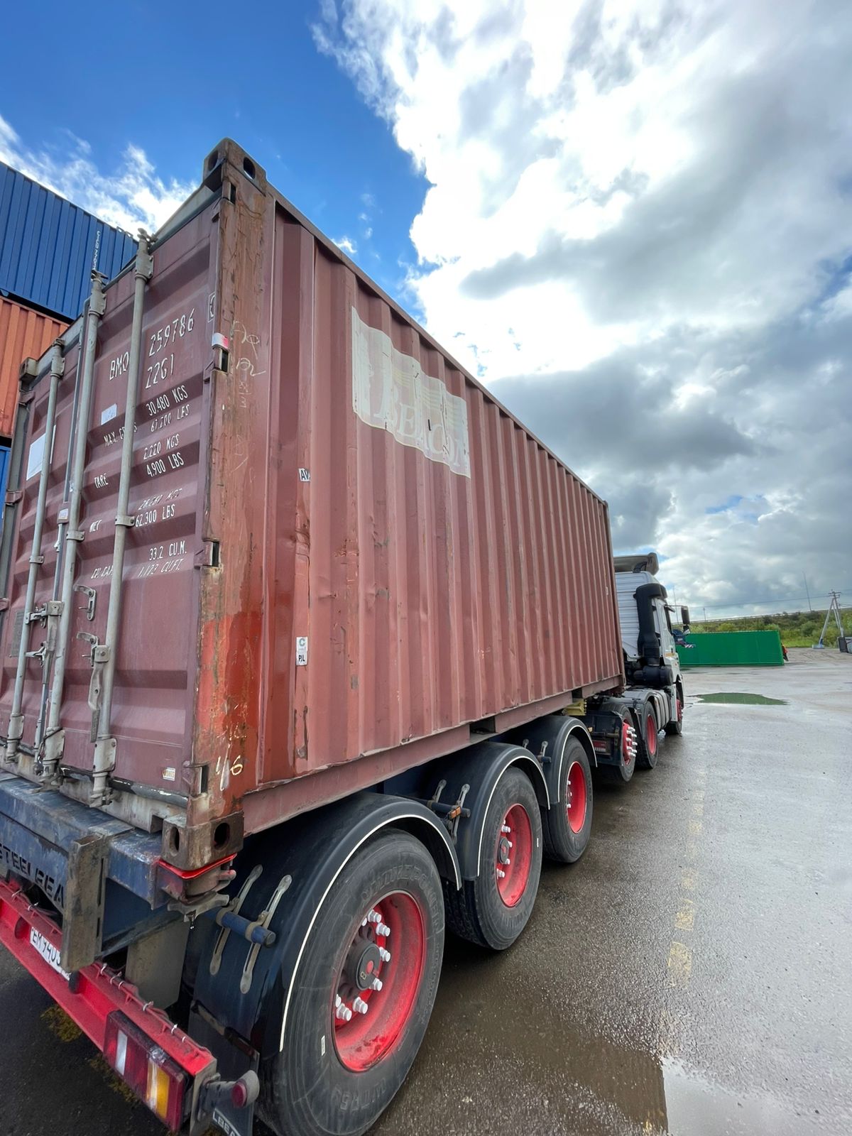 Морской контейнер BMOU2597860