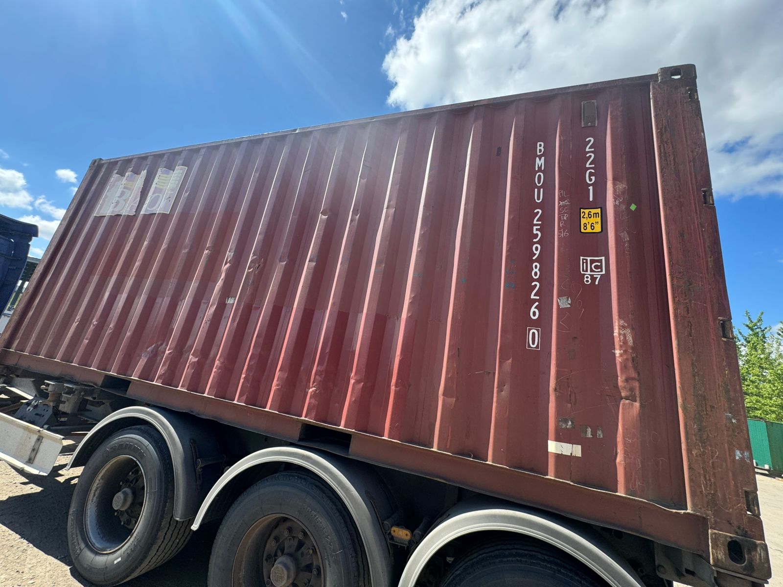 Морской контейнер BMOU2598260