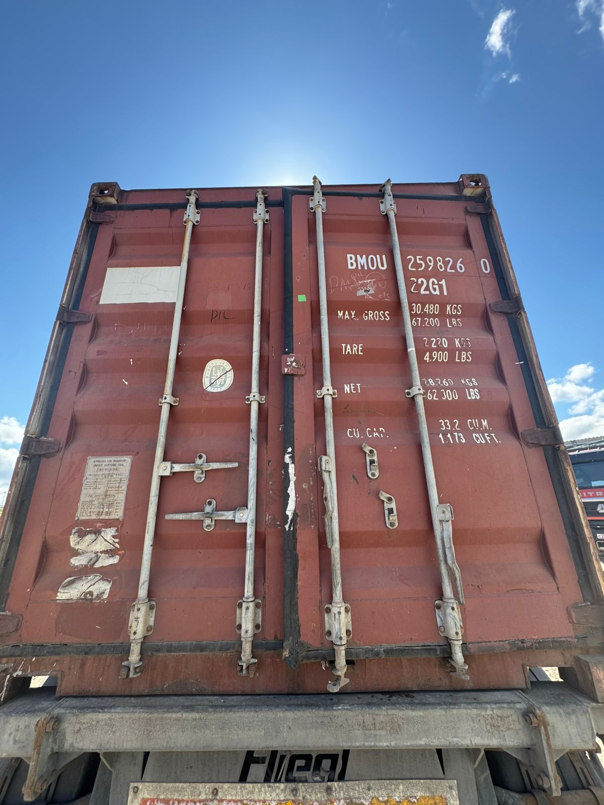 Морской контейнер BMOU2598260