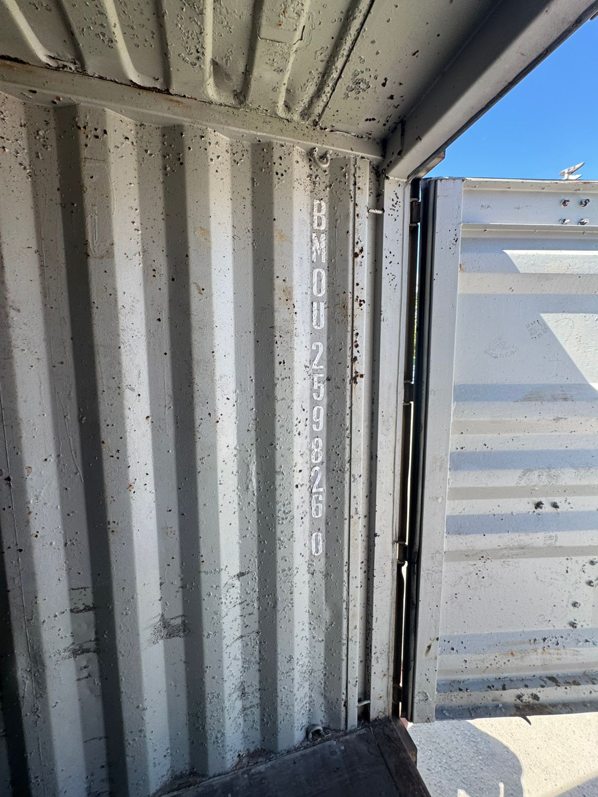 Морской контейнер BMOU2598260