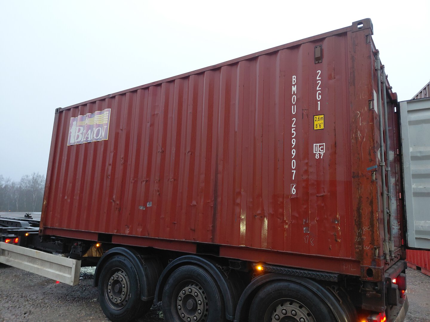 Морской контейнер BMOU2599076