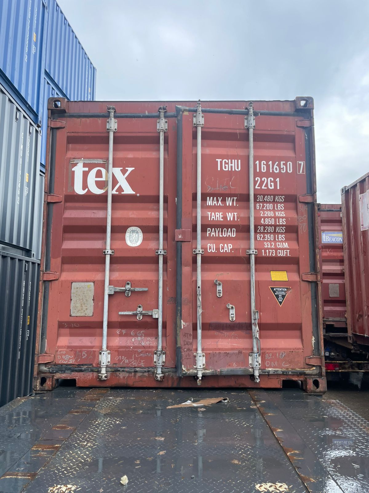 Морской контейнер BMOU2599287