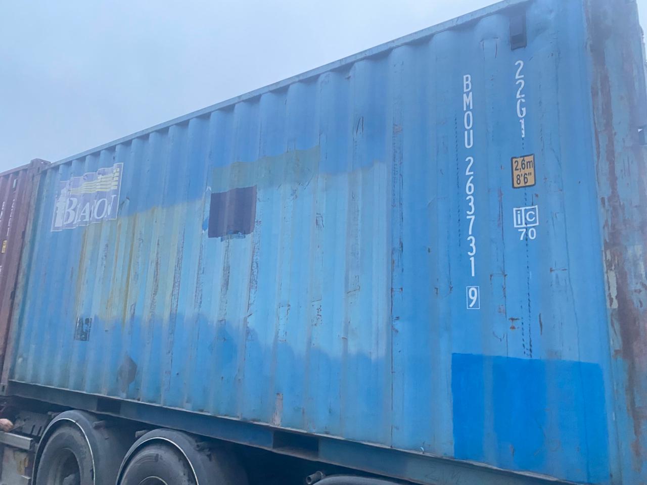 Морской контейнер BMOU2637319
