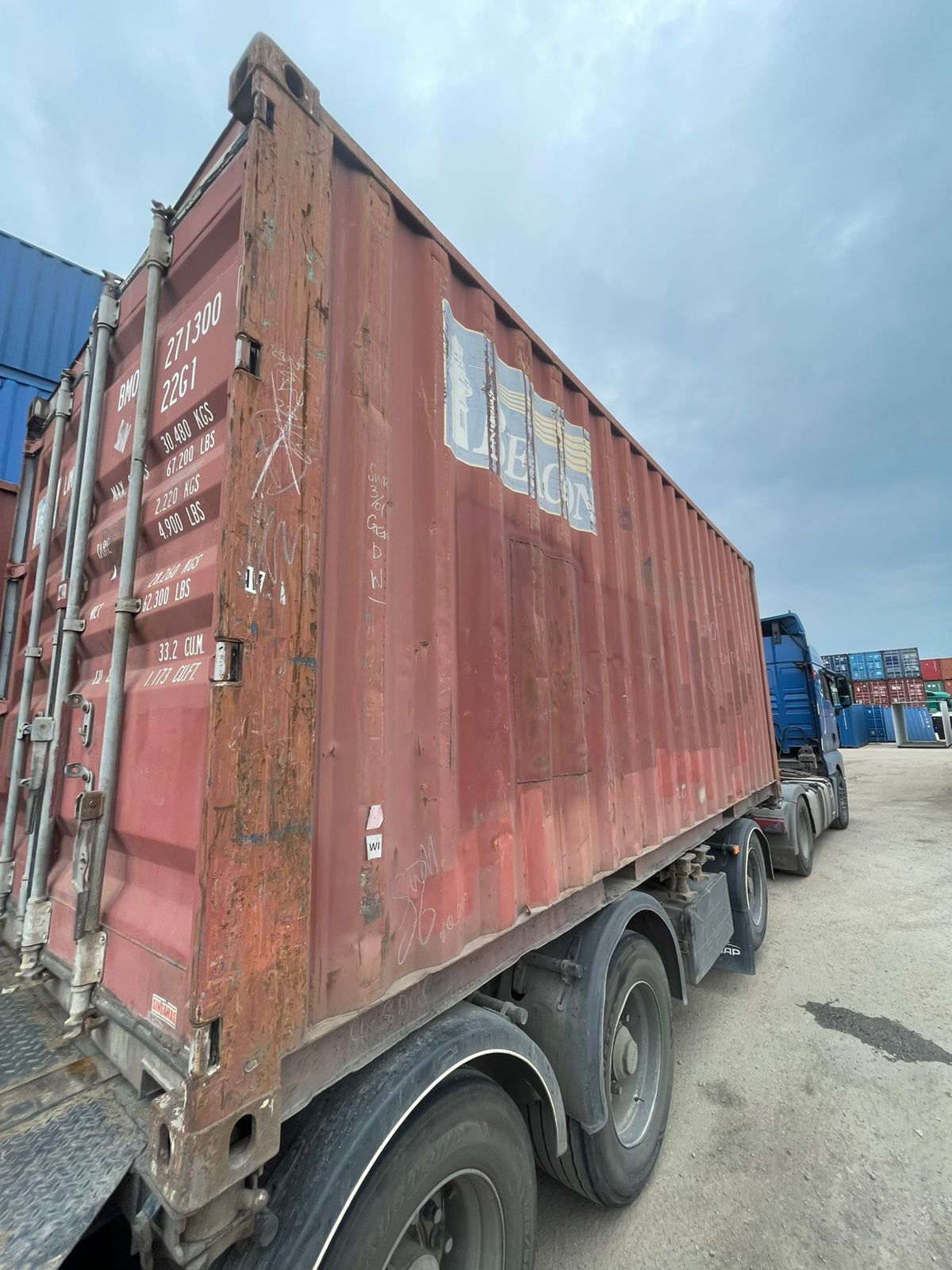 Морской контейнер BMOU2713002