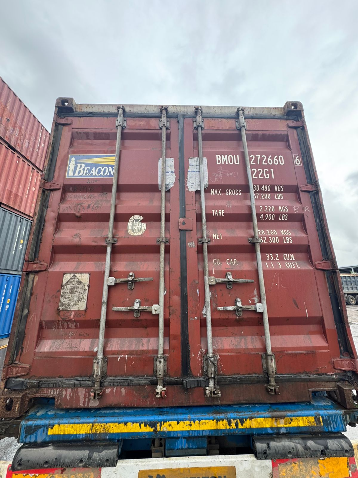 Морской контейнер BMOU2726606