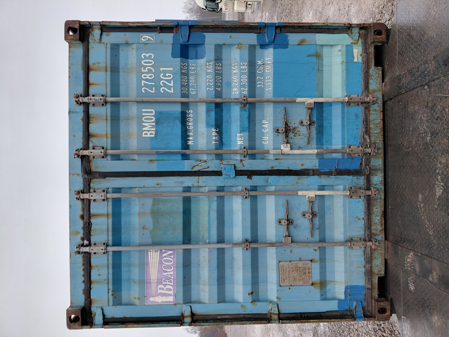 Морской контейнер BMOU2785039