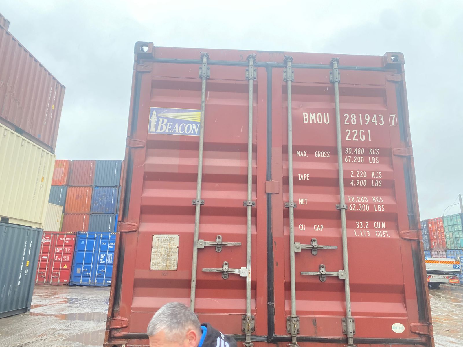 Морской контейнер BMOU2819437