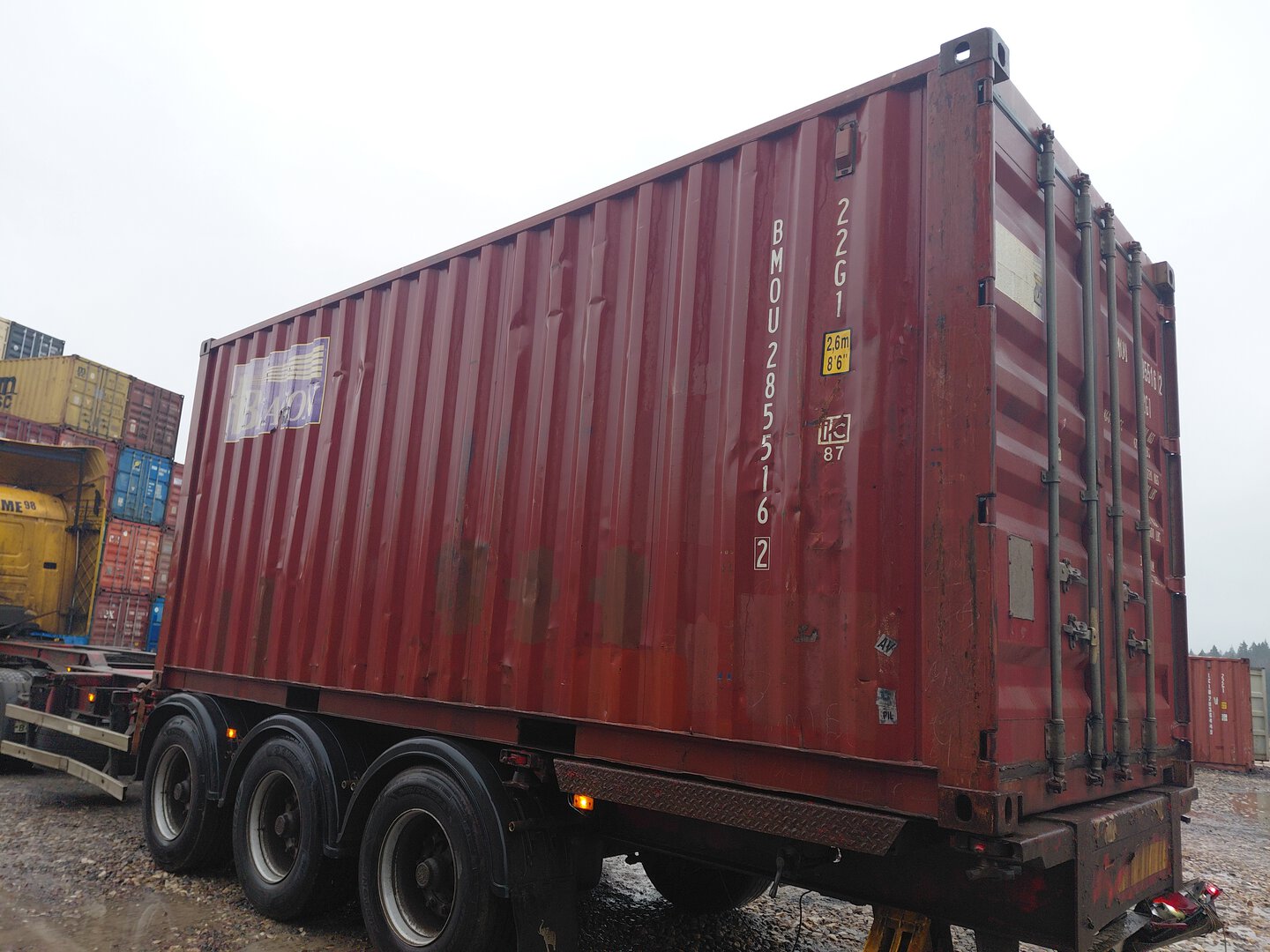 Морской контейнер BMOU2855162