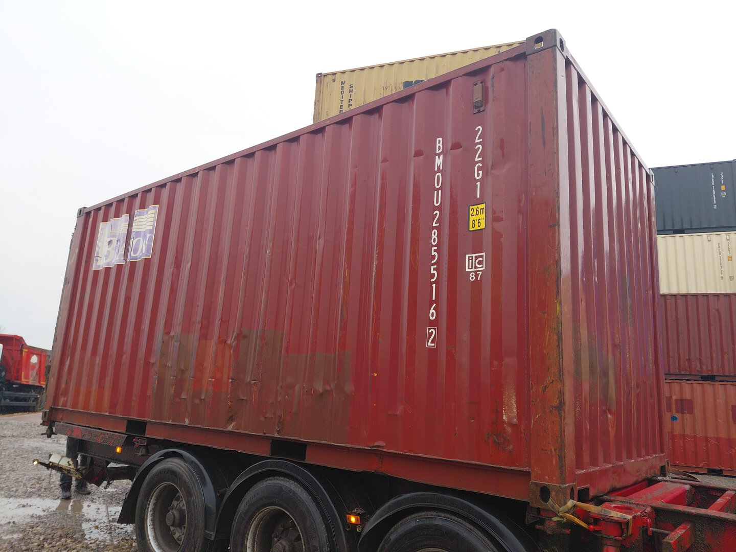Морской контейнер BMOU2855162