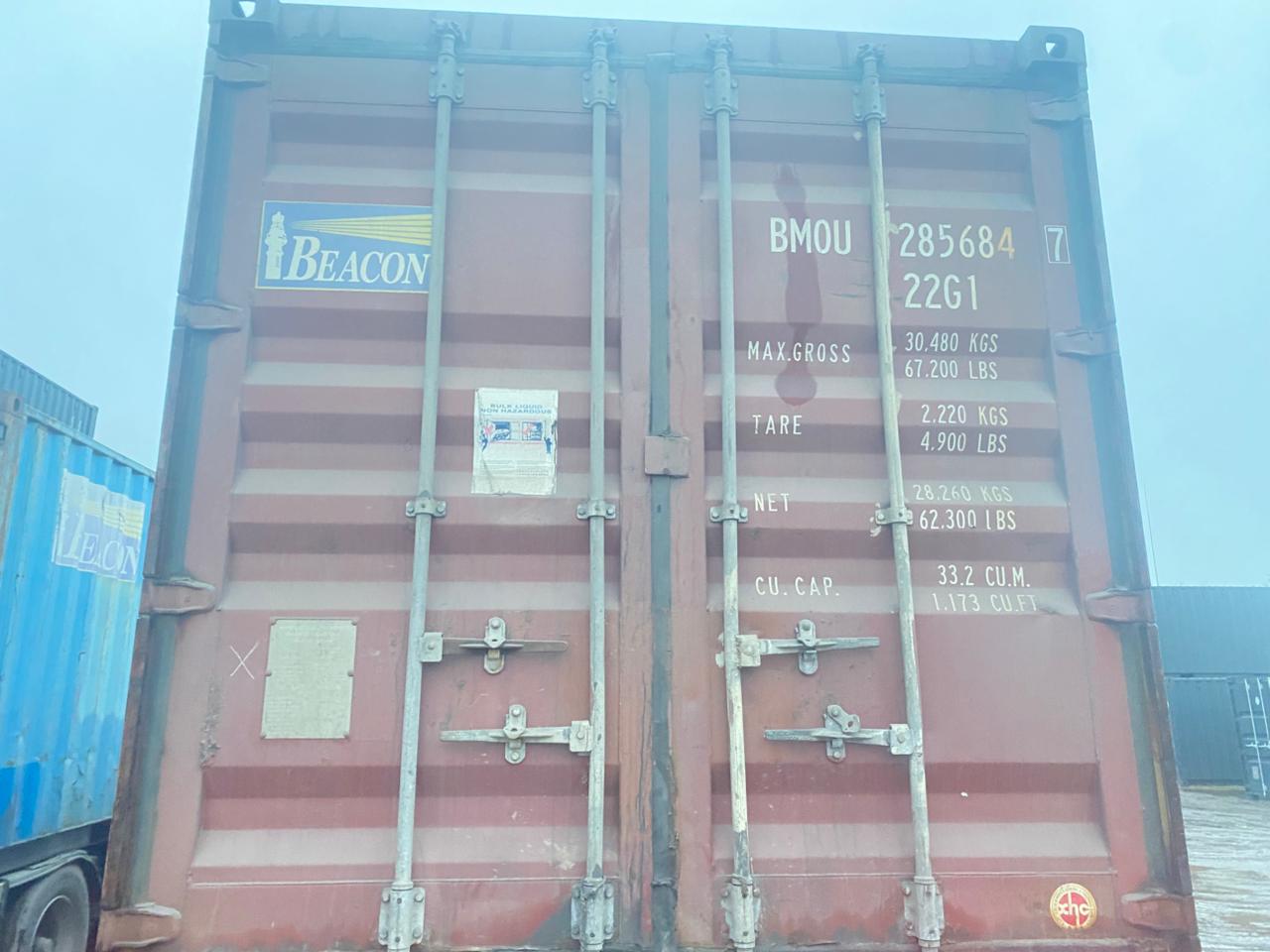 Морской контейнер BMOU2856847