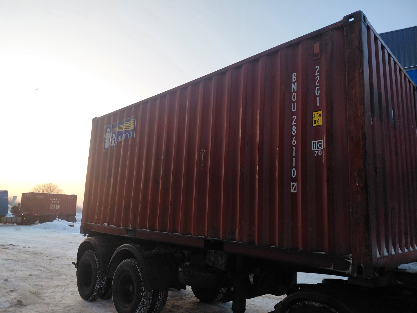 Морской контейнер BMOU2861102