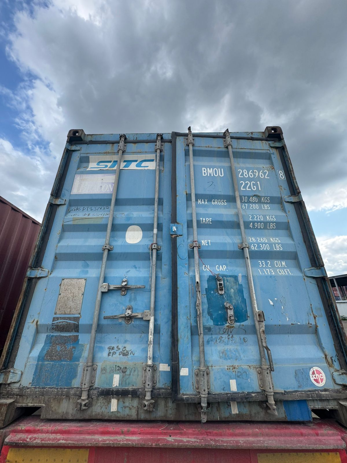 Морской контейнер BMOU2869628