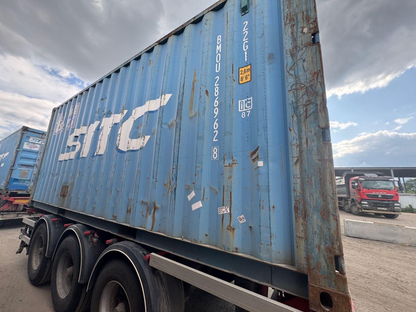 Морской контейнер BMOU2869628