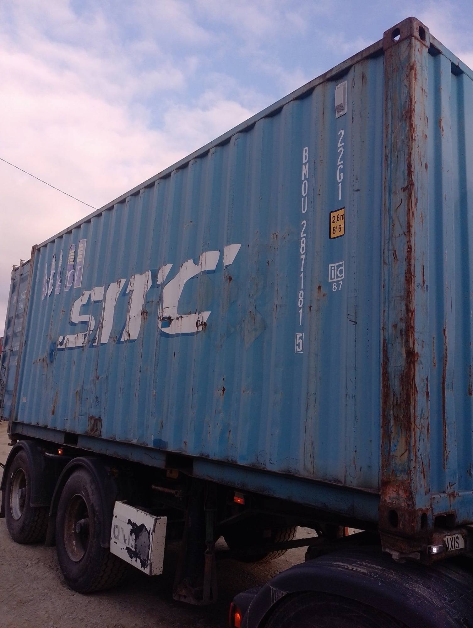 Морской контейнер BMOU2871815