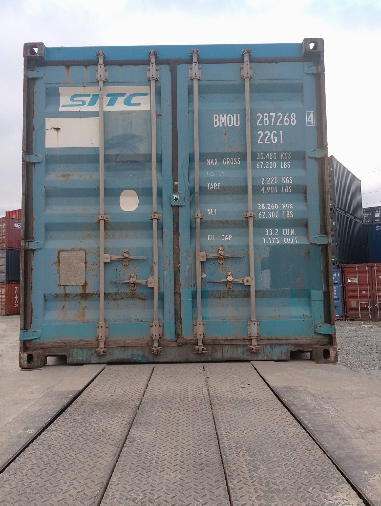 Морской контейнер BMOU2872684