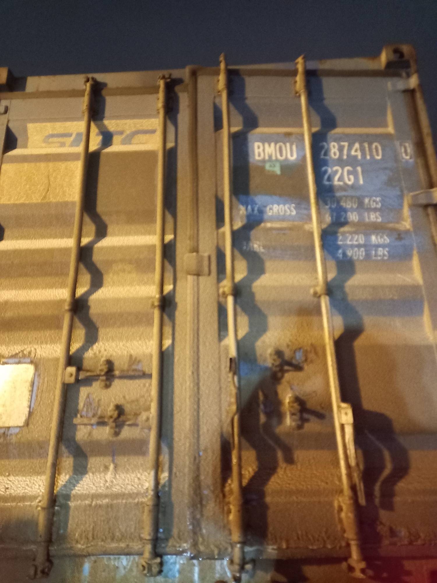 Морской контейнер BMOU2874100