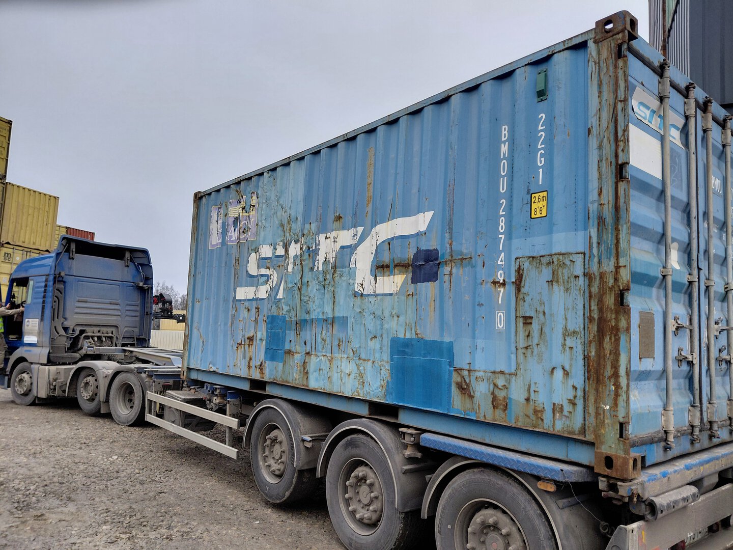 Морской контейнер BMOU2874970