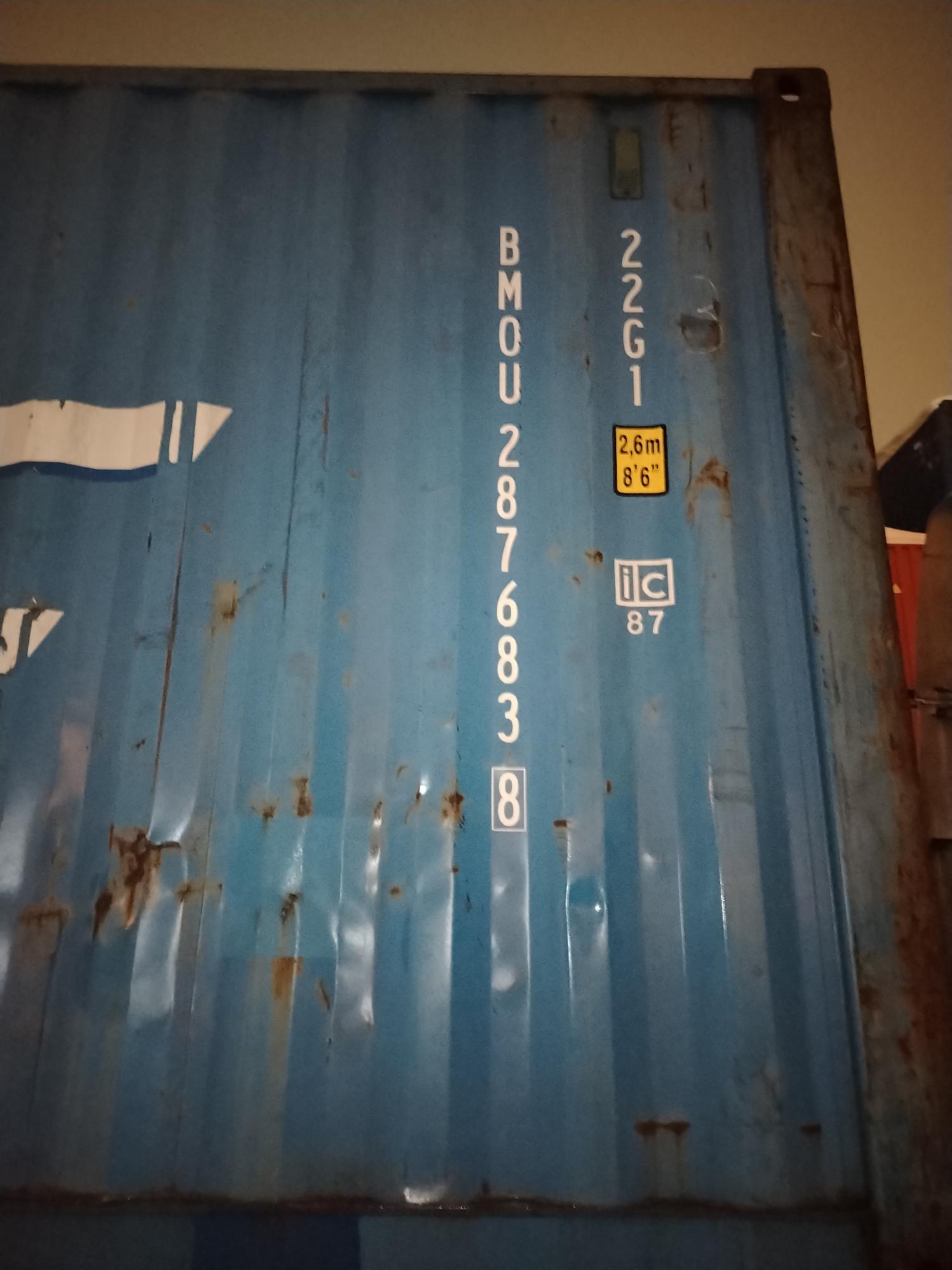 Морской контейнер BMOU2876838
