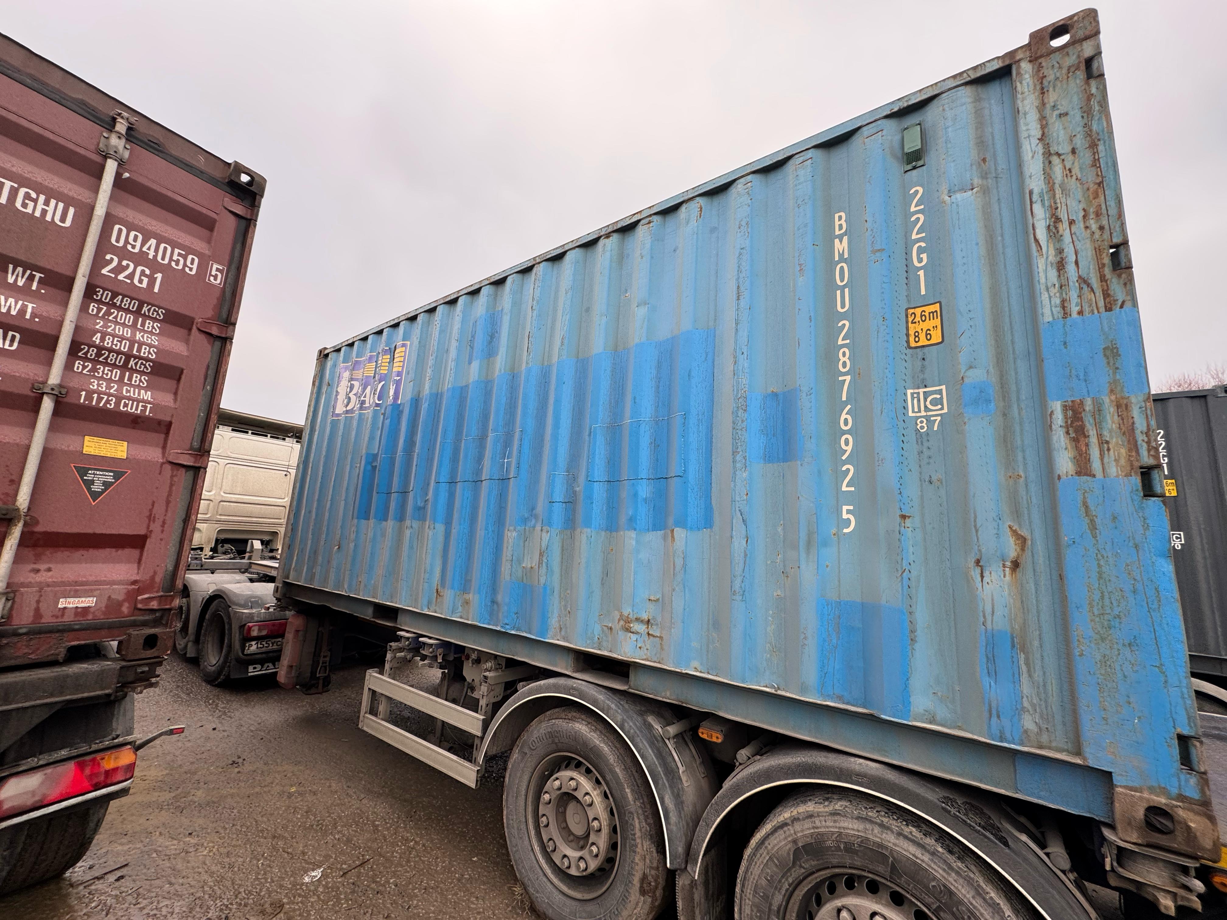Морской контейнер BMOU2876925