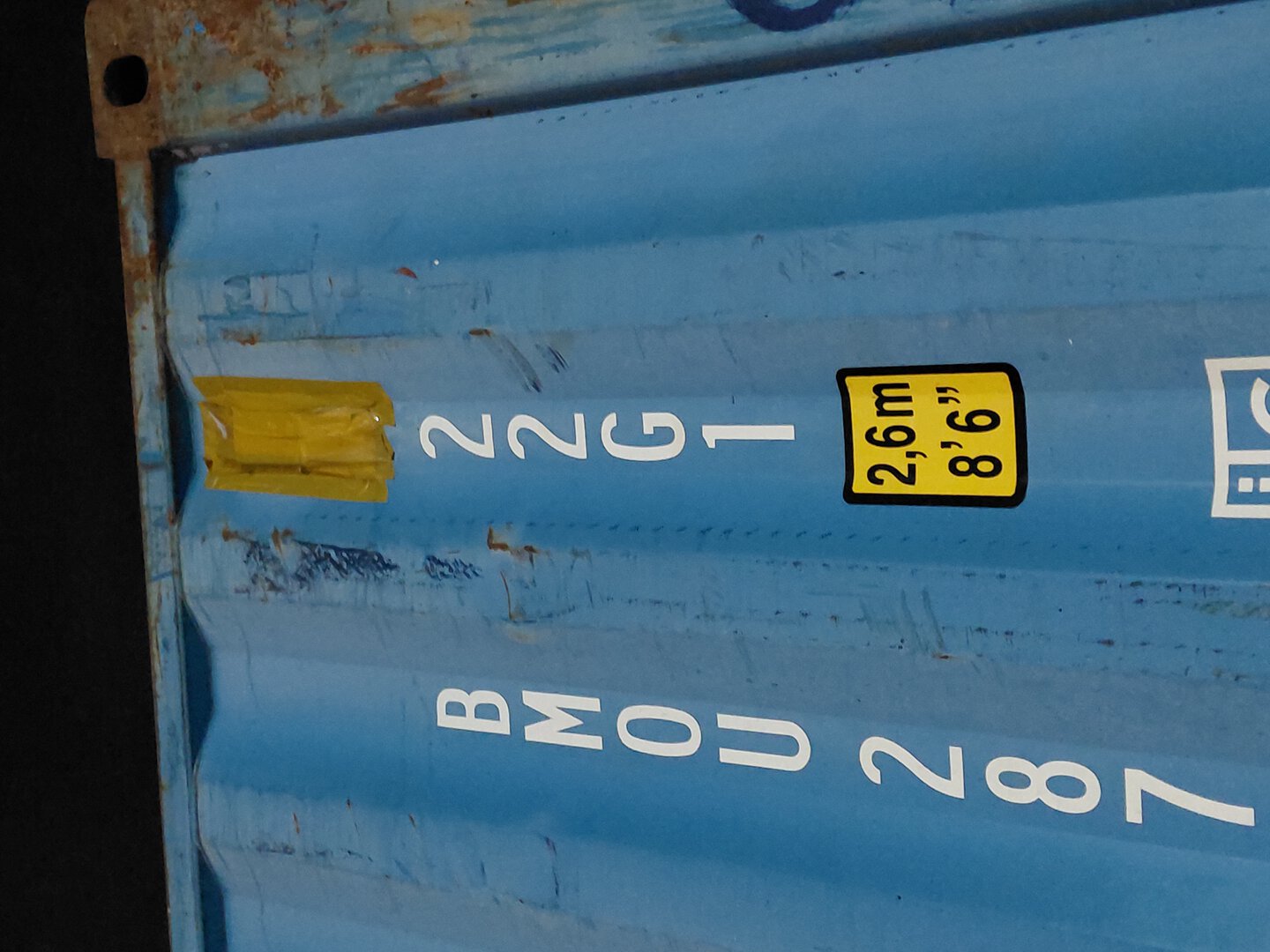 Морской контейнер BMOU2878065