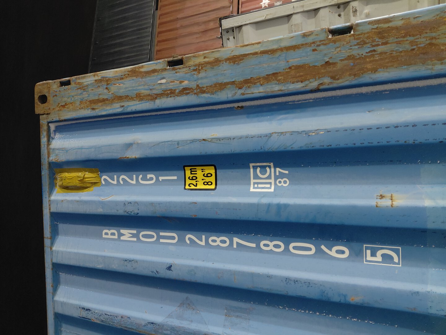 Морской контейнер BMOU2878065