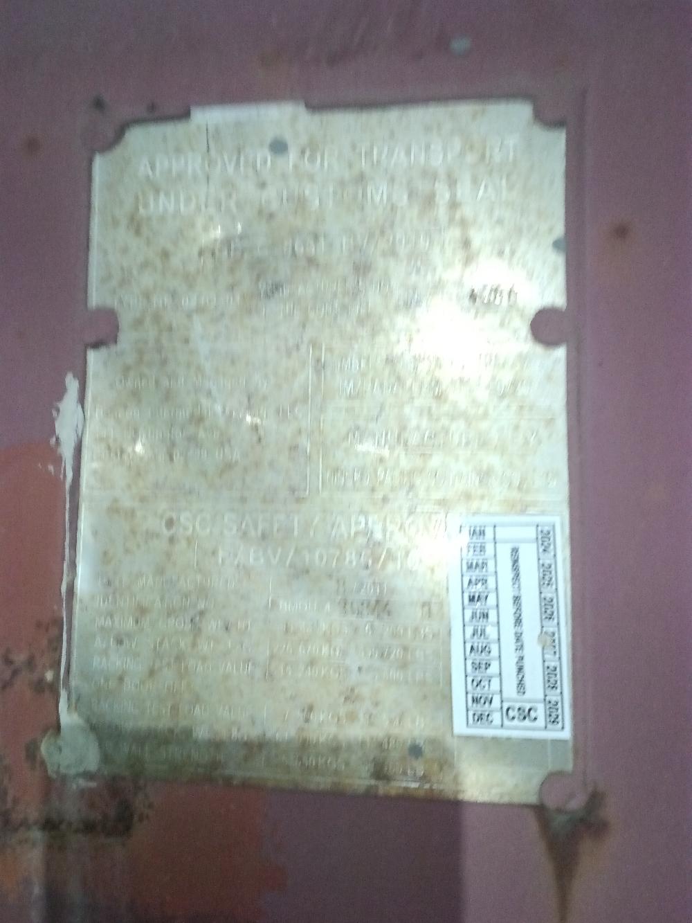 Морской контейнер BMOU4898440