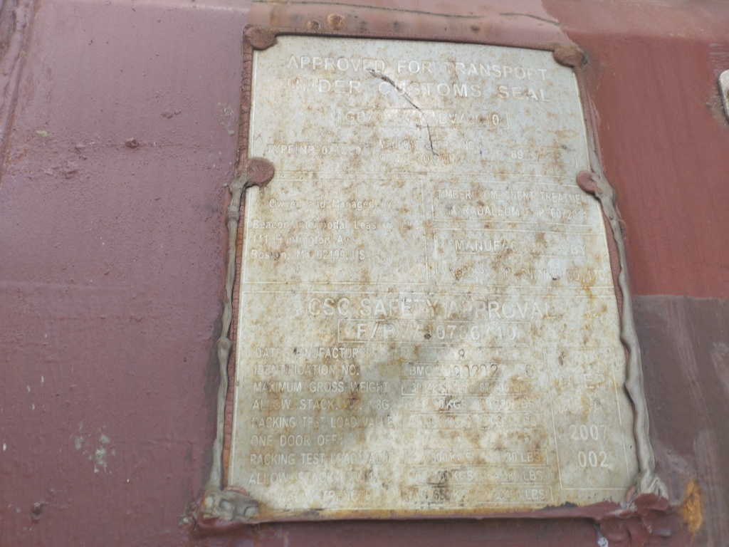 Морской контейнер BMOU4902026