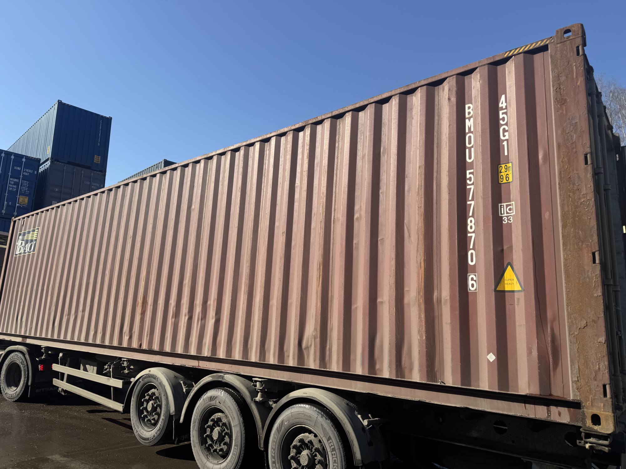 Морской контейнер BMOU5778706