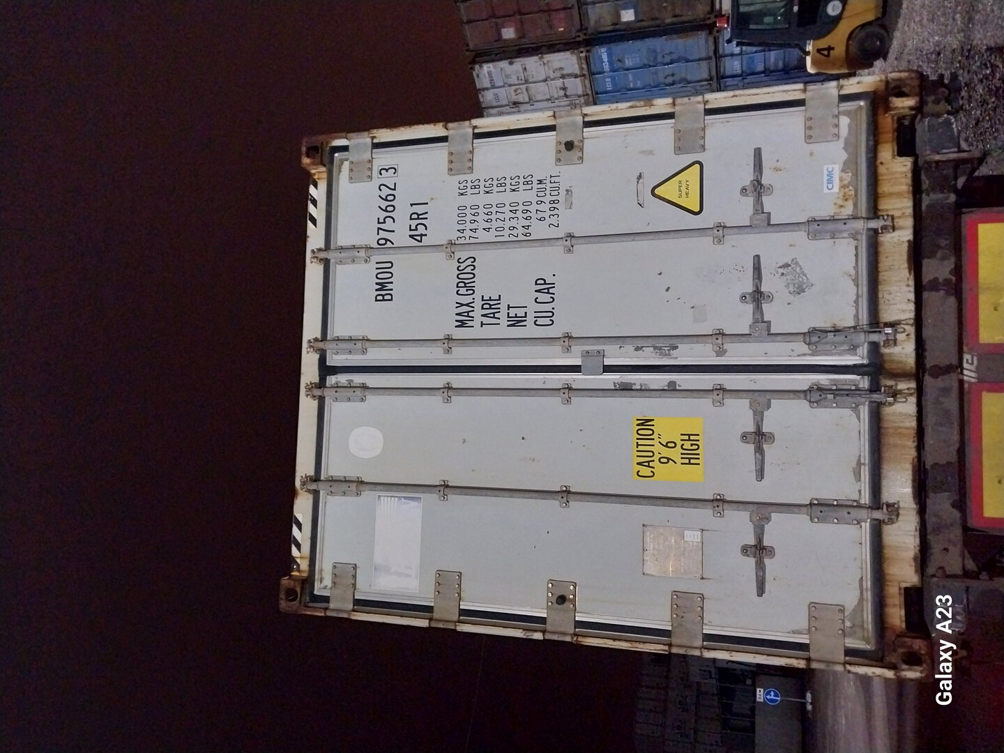 Морской контейнер BMOU9756623