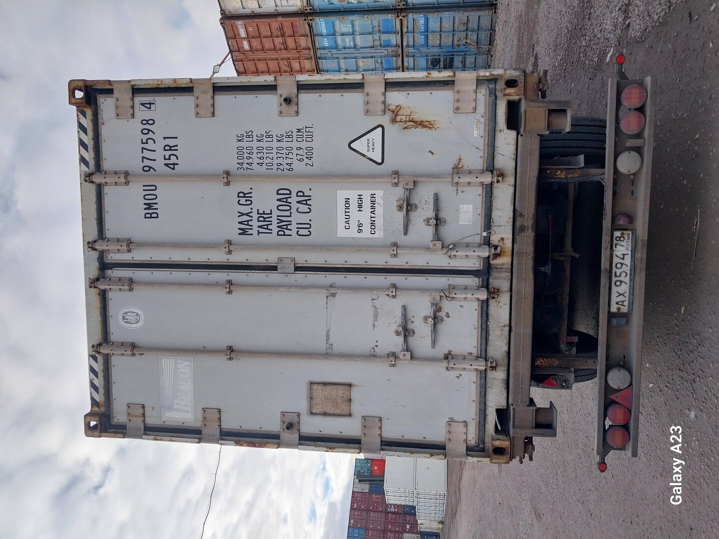 Морской контейнер BMOU9775984