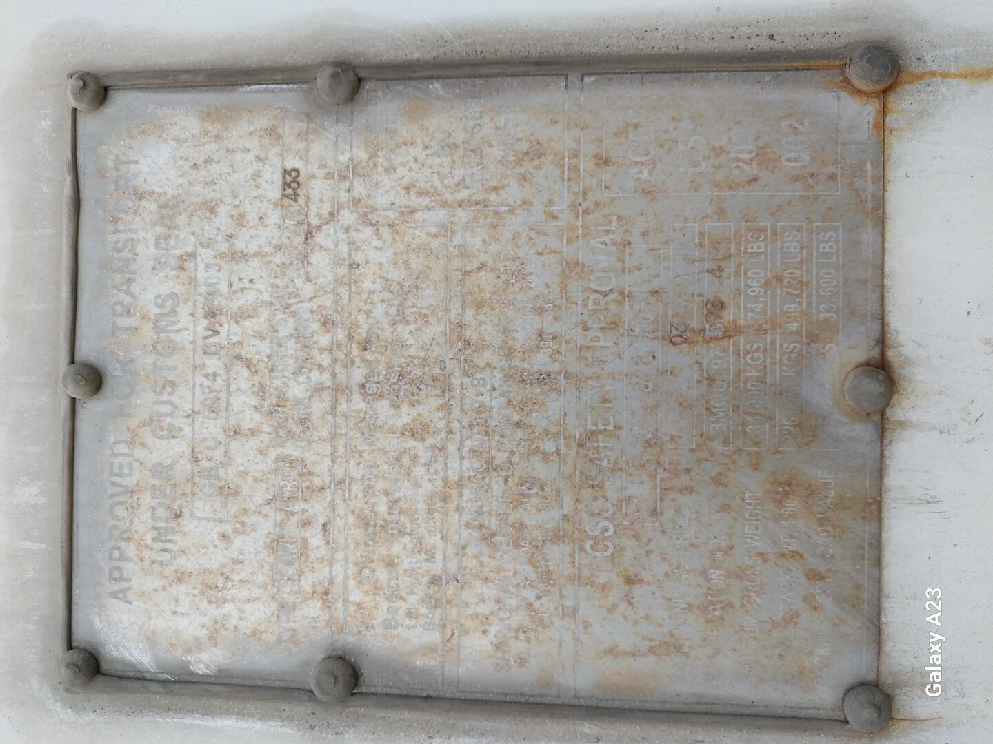 Морской контейнер BMOU9775984