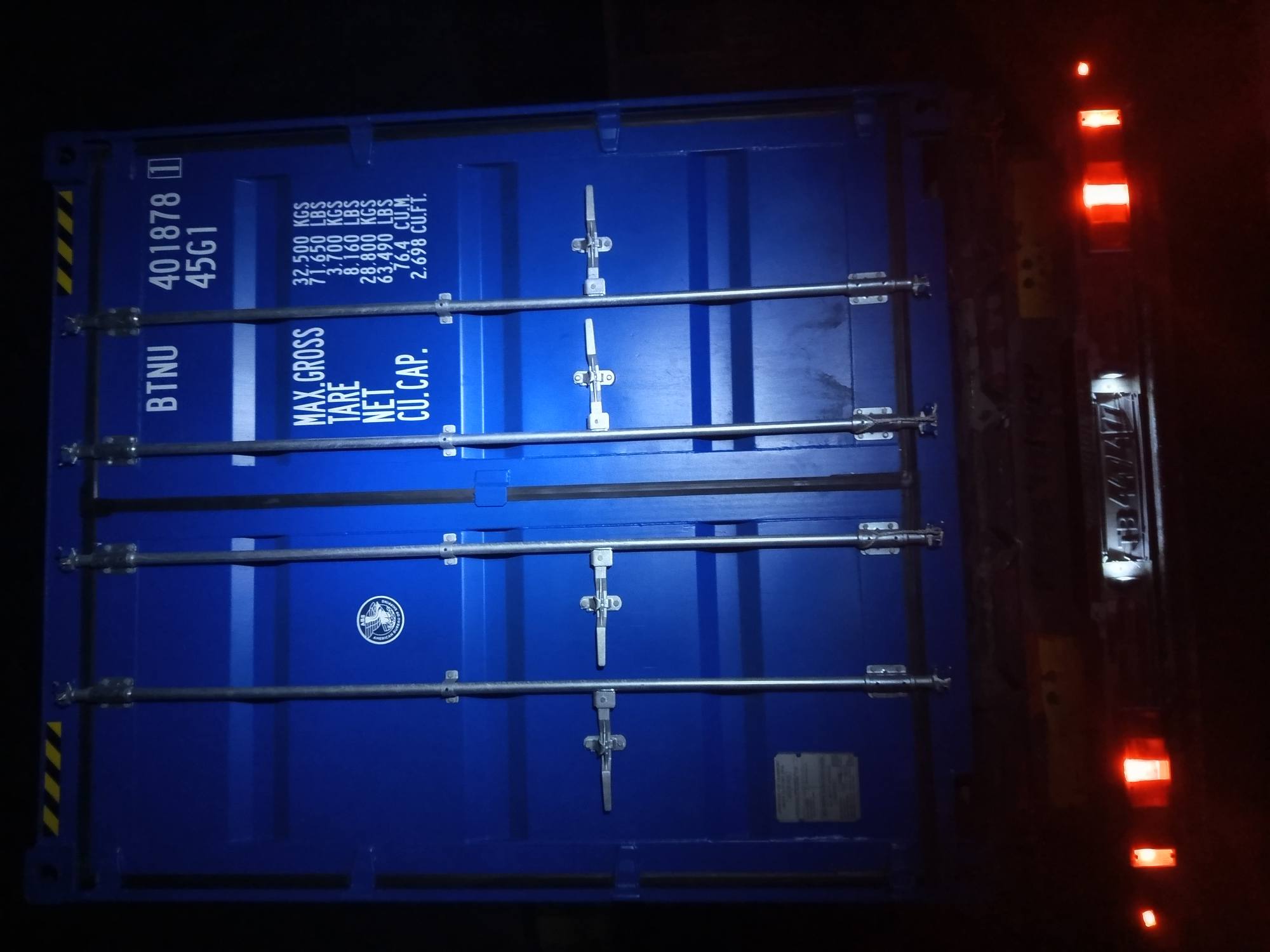 Морской контейнер BTNU4018781