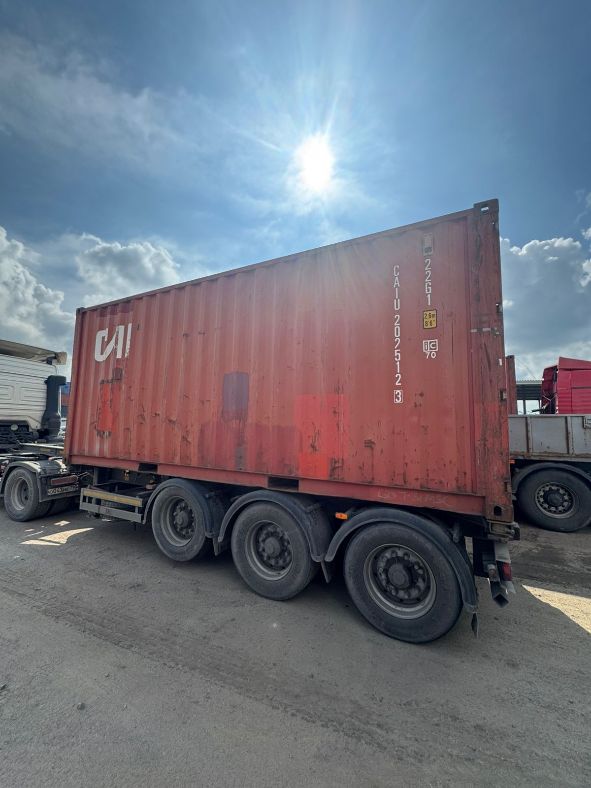 Морской контейнер CAIU2025123