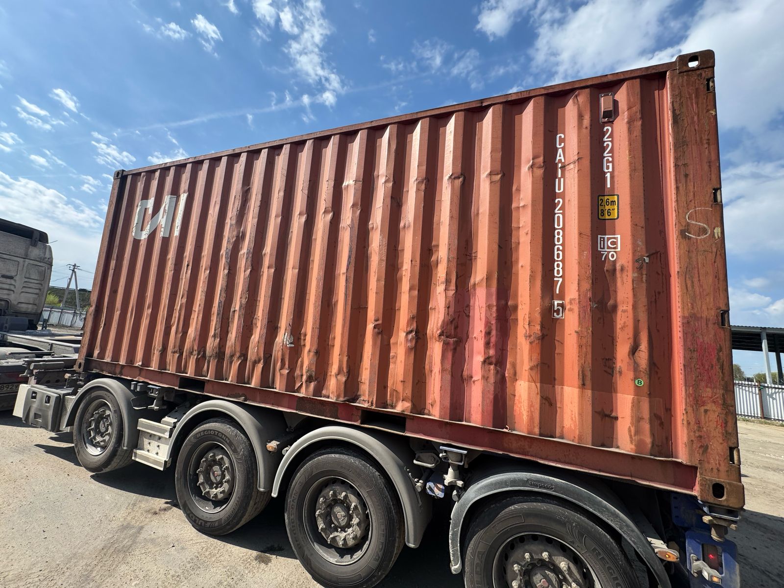 Морской контейнер CAIU2086875