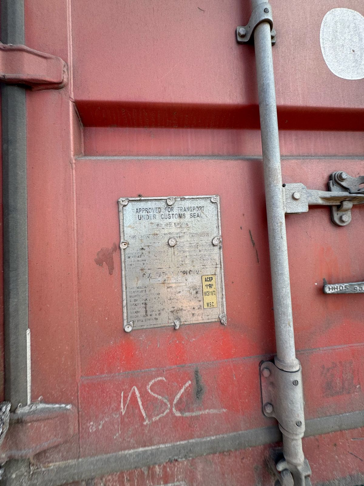 Морской контейнер CAIU2104602