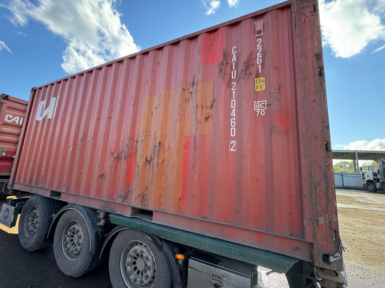 Морской контейнер CAIU2104602