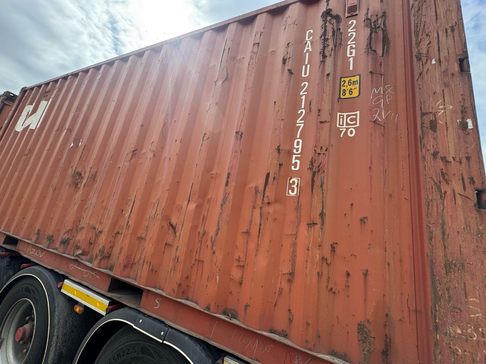 Морской контейнер CAIU2127953