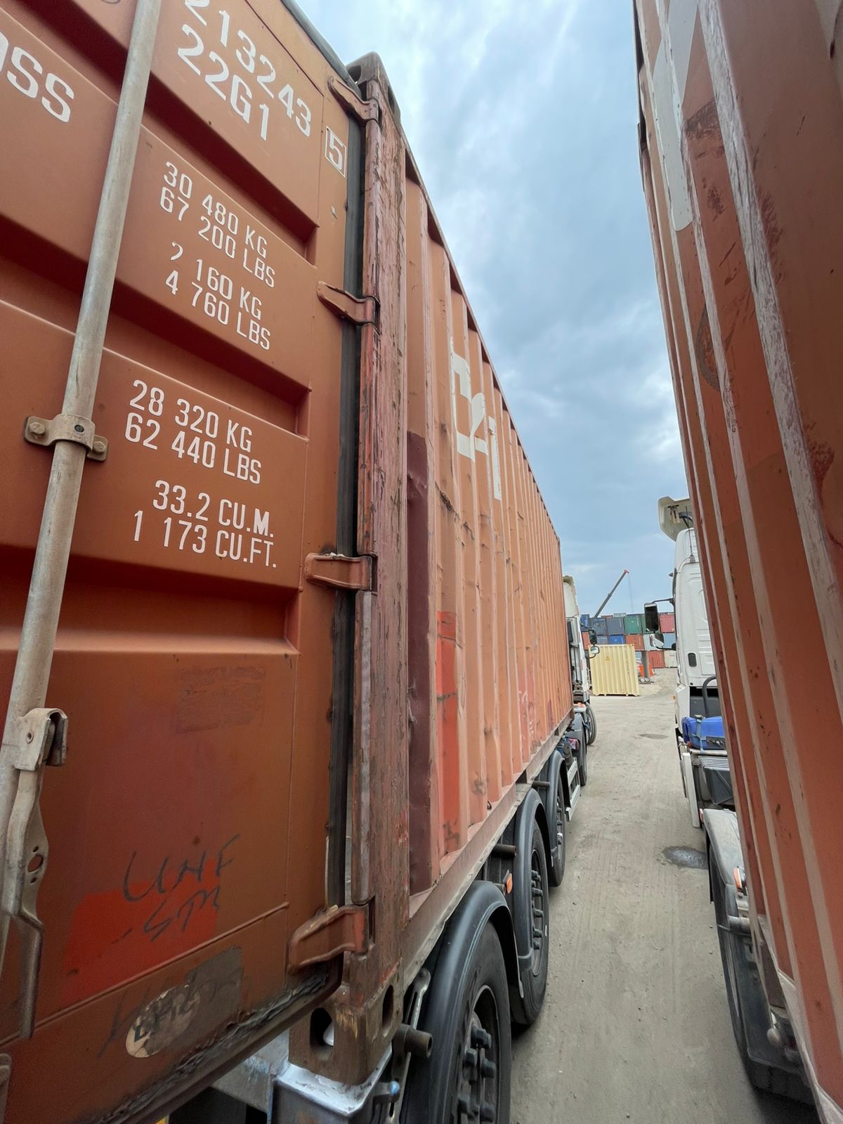 Морской контейнер CAIU2132435