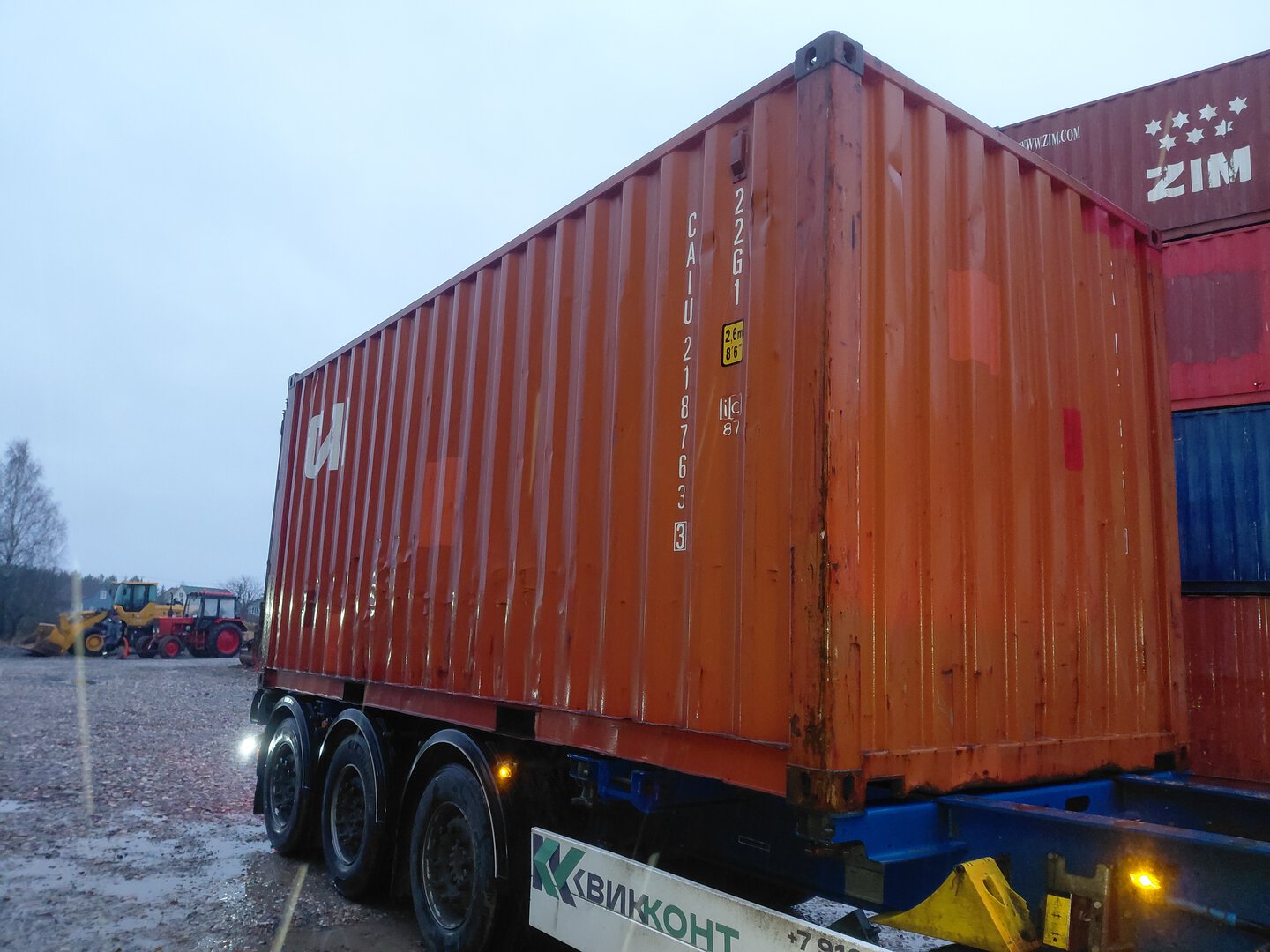 Морской контейнер CAIU2187633