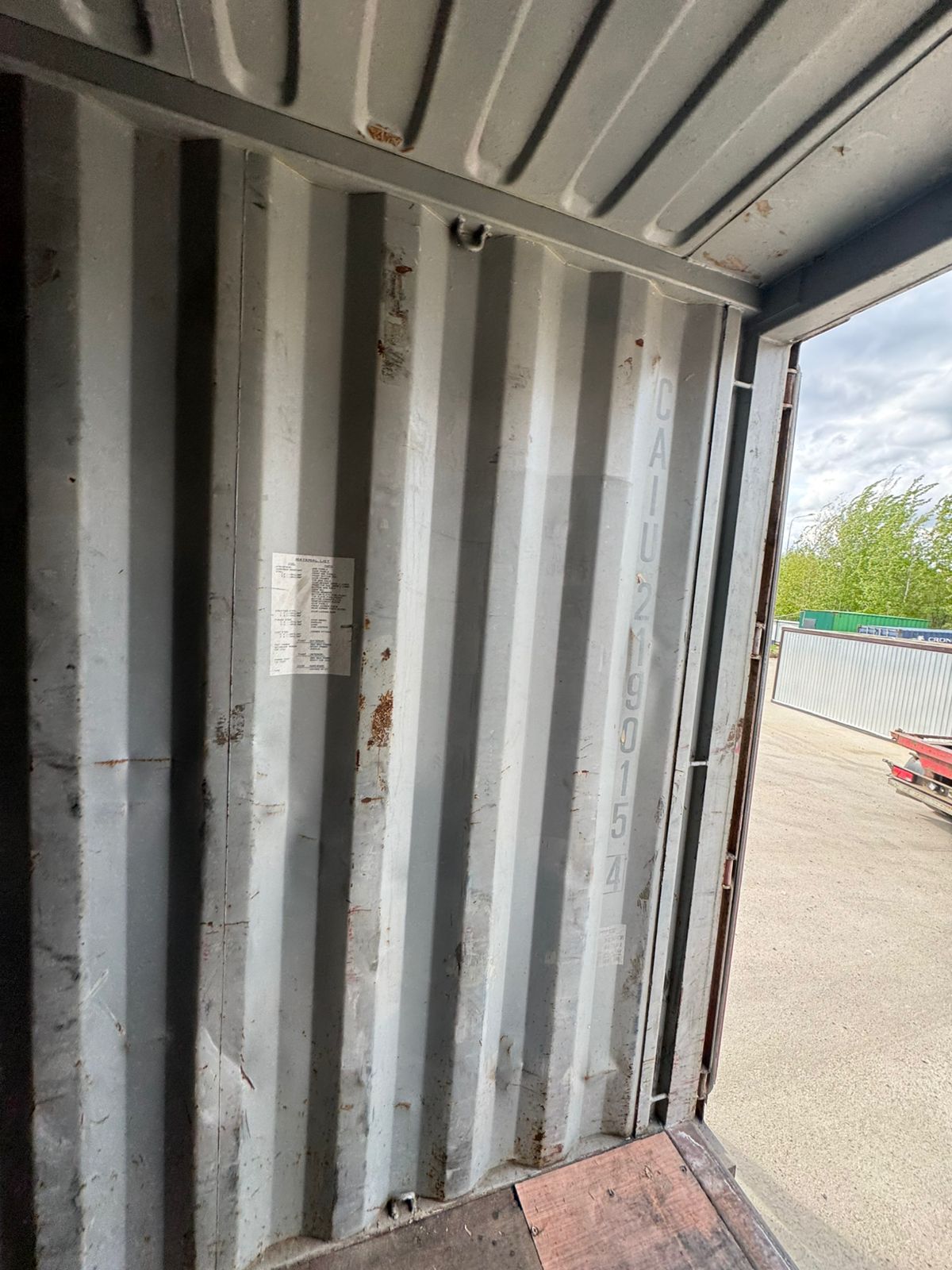 Морской контейнер CAIU2190154