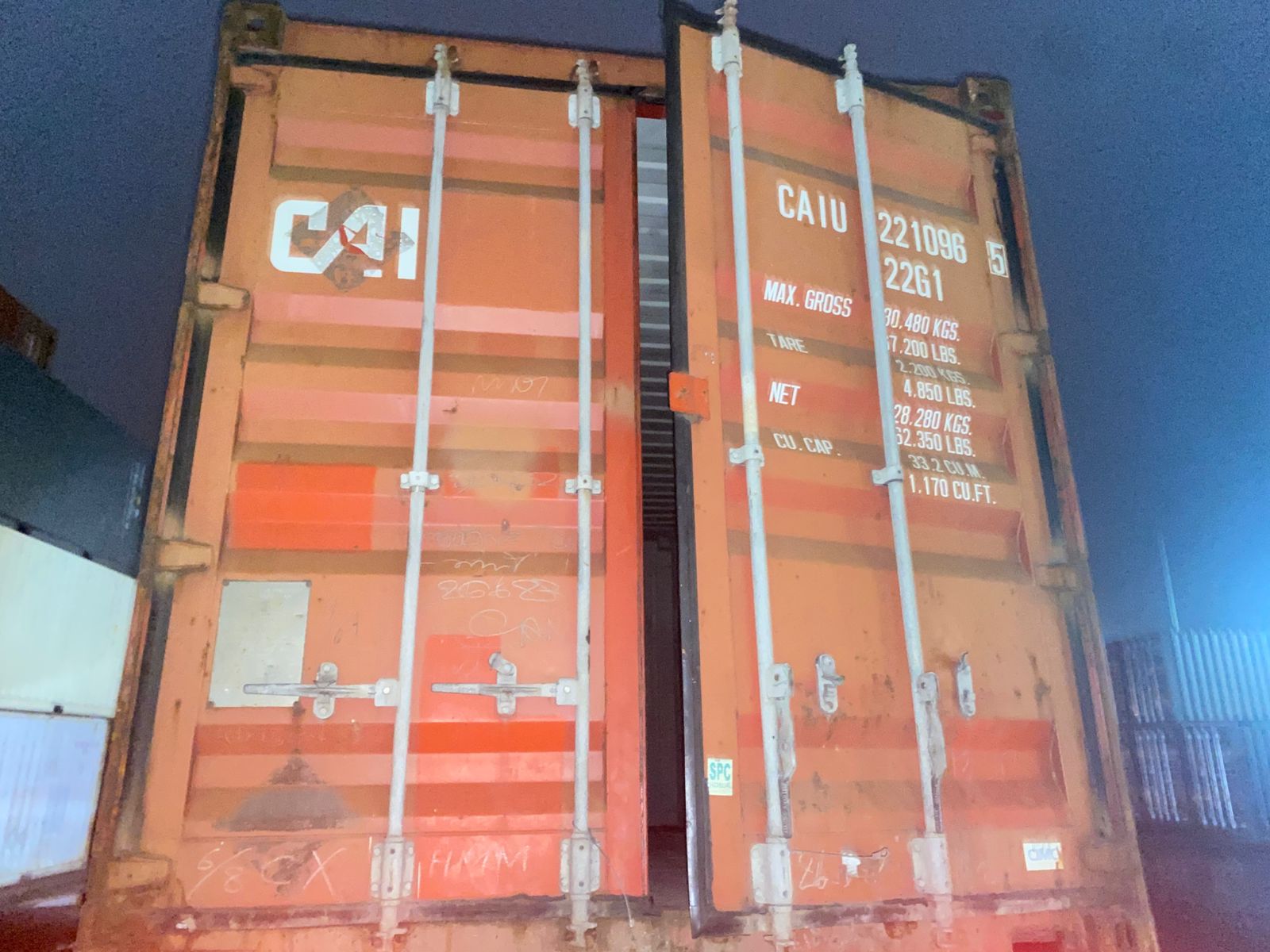 Морской контейнер CAIU2210965