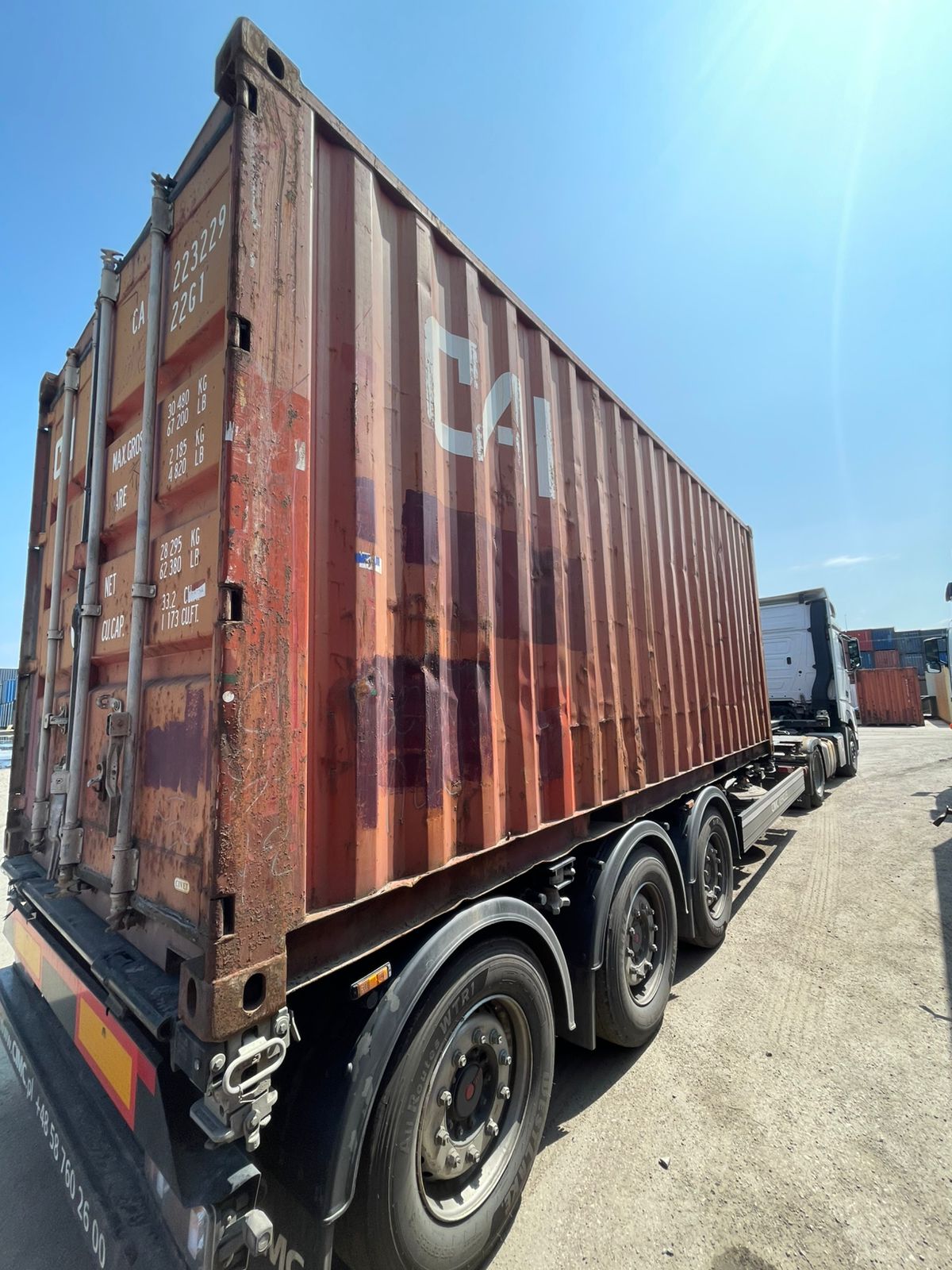 Морской контейнер CAIU2232291